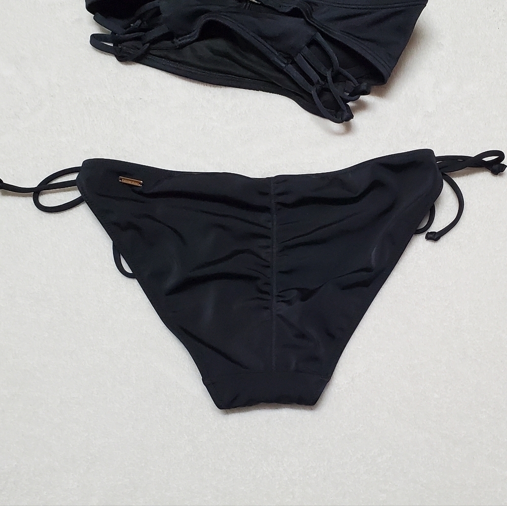 Victoria's Secret Longline Bombshell Miraculous Push-Up The Teeny Bikini Set 32D - Picture 12 of 16